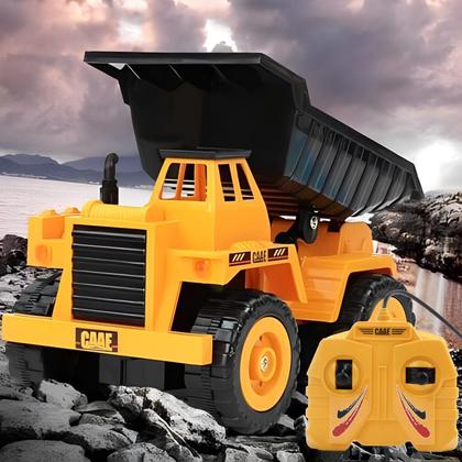 Imagem de Caçamba Carrinho De Controle Com Fio Brinquedo Trator 1:32