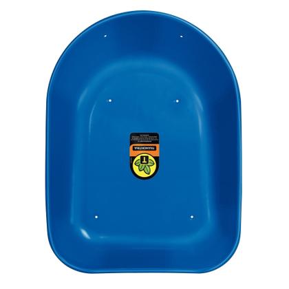 Imagem de Caçamba Rasa Plástica Azul Tramontina 3,5 mm 50 L
