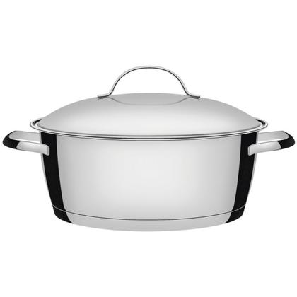 Imagem de Caçarola Aço Inox Avulsa Fundo Triplo Ø24cm 4,2l Tramontina 62653240