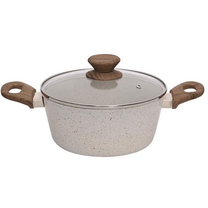 Imagem de Caçarola Antiaderente Style Cook Mármol 20cm Indução Fundo Triplo