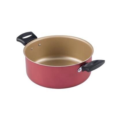 Imagem de Caçarola Antiaderente Tampa Vidro 18cm 1,9L Cereja Nacional