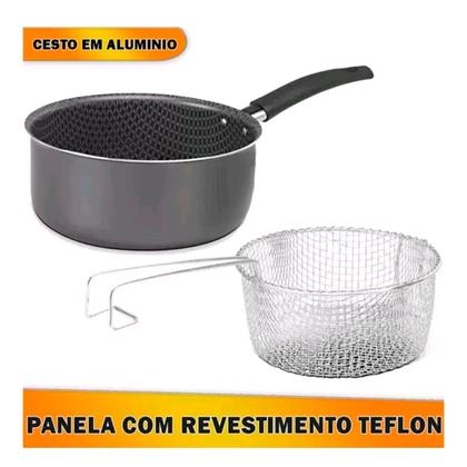 Imagem de Caçarola Cerâmica e Titânio Fritadeira Master