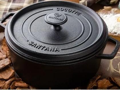 Imagem de Caçarola Cocotte Em Ferro Fundido 26cm Forno Holandês