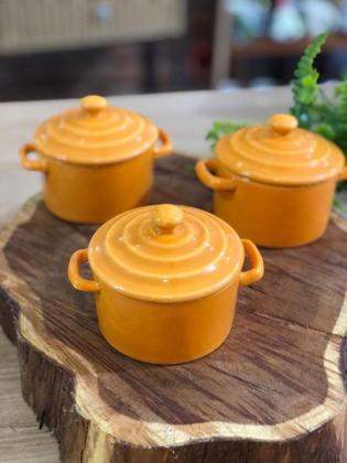 Imagem de Caçarola de Cerâmica 250ml com tampa