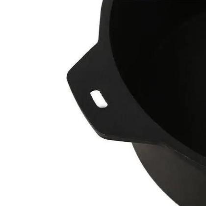 Imagem de Caçarola De Ferro Venâncio 11,2L C/ Tampa De Ferro 32 CM Ø