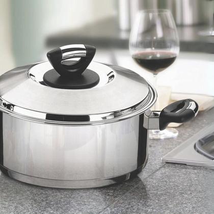 Imagem de Caçarola Inox 16cm Baquelite Solar 62724160 Tramontina
