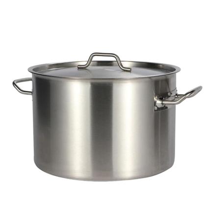 Imagem de Caçarola Inox Fundo Triplo 26cm 8L Indução Eletrico, Gas - GP Inox