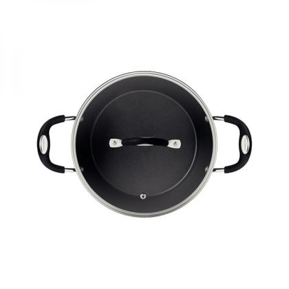 Imagem de Caçarola Mônaco Induction Preta 3,5L Antiaderente Tramontina