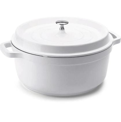 Imagem de Cacarola redonda branca c/ antiaderente 21,3cm hercules