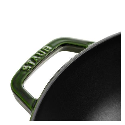 Imagem de Caçarola staub wok tampa vidro ferro fundido 30 cm 405114650