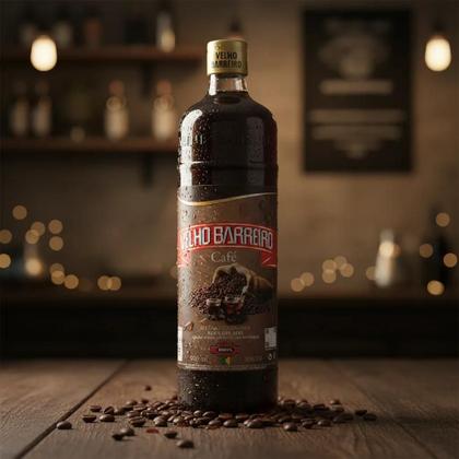 Imagem de Cachaça Especial Mista Velho Barreiro Café 910ml