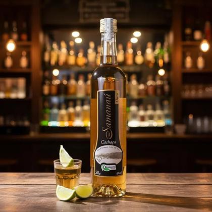 Imagem de Cachaça Samanaú Orgânica OURO 500ml
