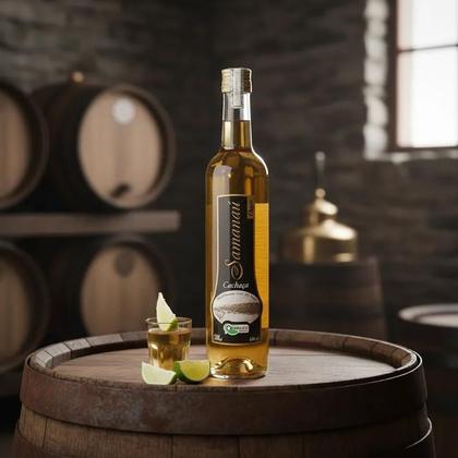 Imagem de Cachaça Samanaú Orgânica OURO 500ml