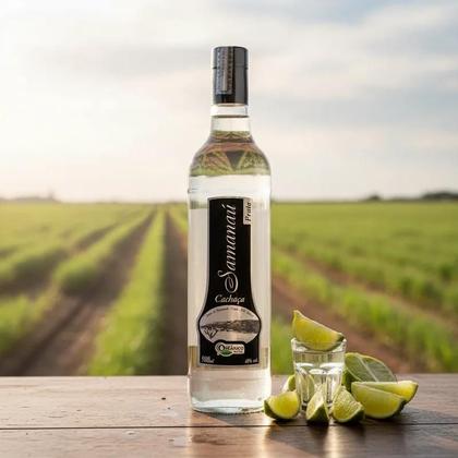Imagem de Cachaça Samanaú Orgânica PRATA 900ml