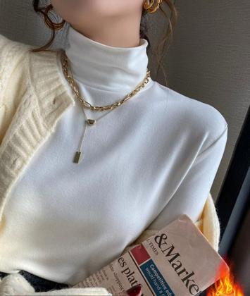 Imagem de Cacharrel térmica/segunda pele/gola alta/blusa feminina/tamanhos M/G(MM25-89)