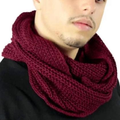 Imagem de Cachecol Gola Feminino Masculino Inverno Dupla Volta Macio Quentinho