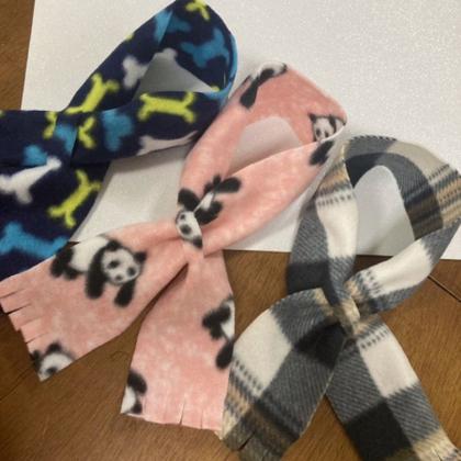 Imagem de Cachecol Pet em Soft para Inverno para Cachorros Cães Gatos G - 75CM COLOR