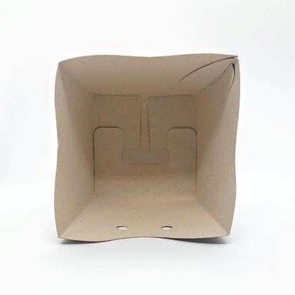 Imagem de Cachepot de Papel Pote 6 PP 7x7x5,5cm Trevo com 10 unidades