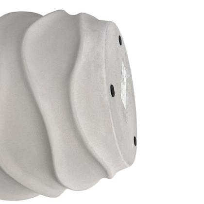 Imagem de Cachepot em Cimento com Textura Ondulada 16x20cm