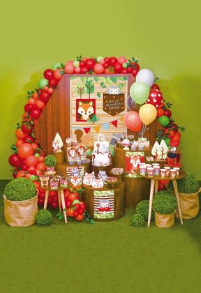 Imagem de Cachepot Festa Bosque - 08 unidades - Cromus - Rizzo