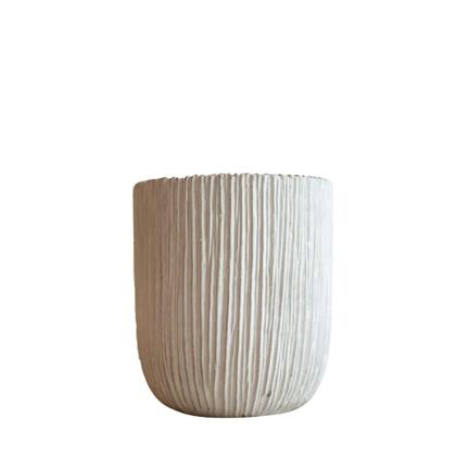 Imagem de Cachepot Listrado Cimento (G)