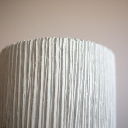 Imagem de Cachepot Listrado Cimento (G)