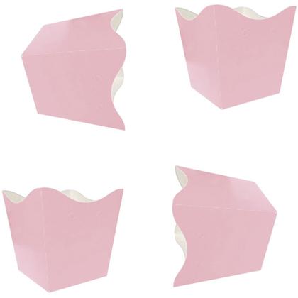 Imagem de Cachepot Montado Médio Rosa 10 Un
