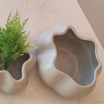 Imagem de Cachepot Orgânico Baixo Cimento Matte (G)