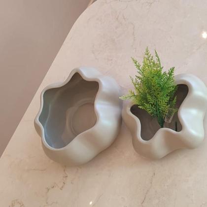 Imagem de Cachepot Orgânico Baixo Cimento Matte (G)