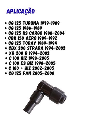 Imagem de Cachimbo de Vela Zouil Cg Fan/ Ybr Factor/ Xtz 125/ Strada