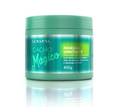 Imagem de Cacho Mágico Shampoo Funcional 500ml + Máscara Umectante 450g + Fluido 200ml - Lowell