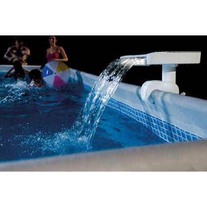 Imagem de Cachoeira com Cascata para Piscina com Led Multi Colorida Intex