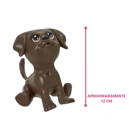 Imagem de Cachorrinho mini Pets da Barbie Dj na casinha brinquedo 