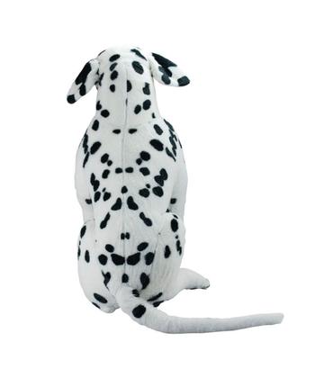 Imagem de Cachorro Dálmata Realista Sentado 52cm Pelucia