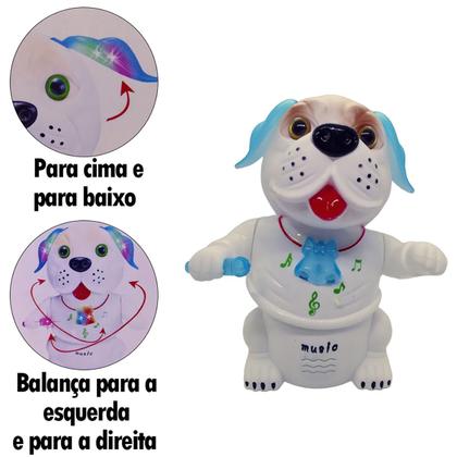 Imagem de Cachorro Dançarino Dance Robô Infantil Cachorra Musical