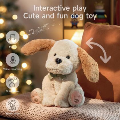 Imagem de Cachorro de pelúcia TUMAMA Interactive Singing Talking Puppy 25 cm