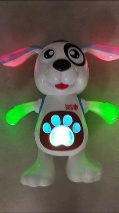 Imagem de Cachorro Musical Feliz Dançarino Com Luzes E Sons Happy Dog