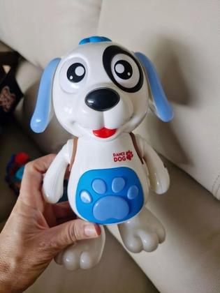 Imagem de Cachorro Musical Feliz Dançarino Com Luzes E Sons Lindo Presente