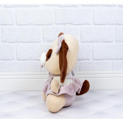 Imagem de Cachorro sapeca vestido pelucia com 3 pçs.