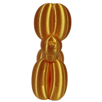 Imagem de Cachorro Tipo Balão Bexiga Estátua Diversas Cores 17cm