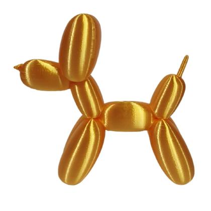 Imagem de Cachorro Tipo Balão Bexiga Estátua Diversas Cores 17cm