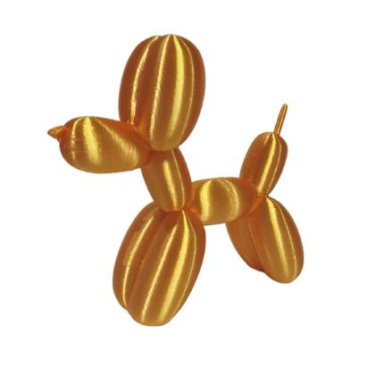 Imagem de Cachorro Tipo Balão Bexiga Estátua Diversas Cores 17cm