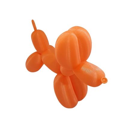 Imagem de Cachorro Tipo Balão Bexiga Estátua Diversas Cores 17cm