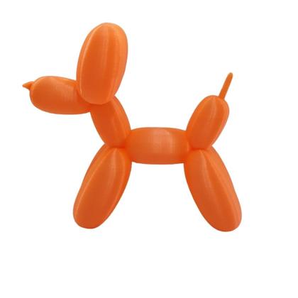 Imagem de Cachorro Tipo Balão Bexiga Estátua Diversas Cores 17cm