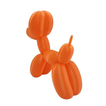 Imagem de Cachorro Tipo Balão Bexiga Estátua Diversas Cores 17cm