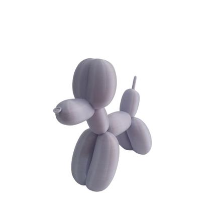 Imagem de Cachorro Tipo Balão Bexiga Estátua Diversas Cores 17cm