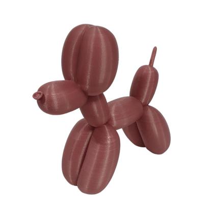 Imagem de Cachorro Tipo Balão Bexiga Estátua Diversas Cores 17cm