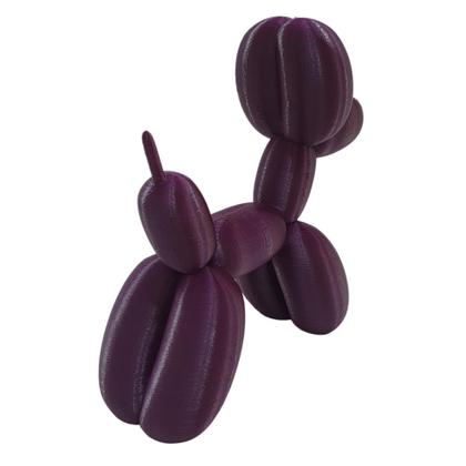 Imagem de Cachorro Tipo Balão Bexiga Estátua Diversas Cores 17cm