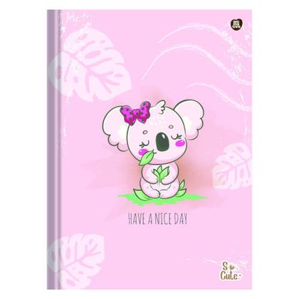 Cad uni broch CD 48fls Anim. So Cute c/10 10451 - São Domingos Imagem de Cad uni broch CD 48fls Anim. So Cute c/10 10451