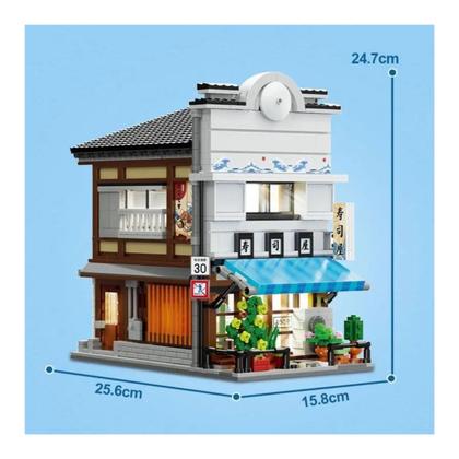 Imagem de CaDa Blocos de Montar Cada Japanese Sushi House